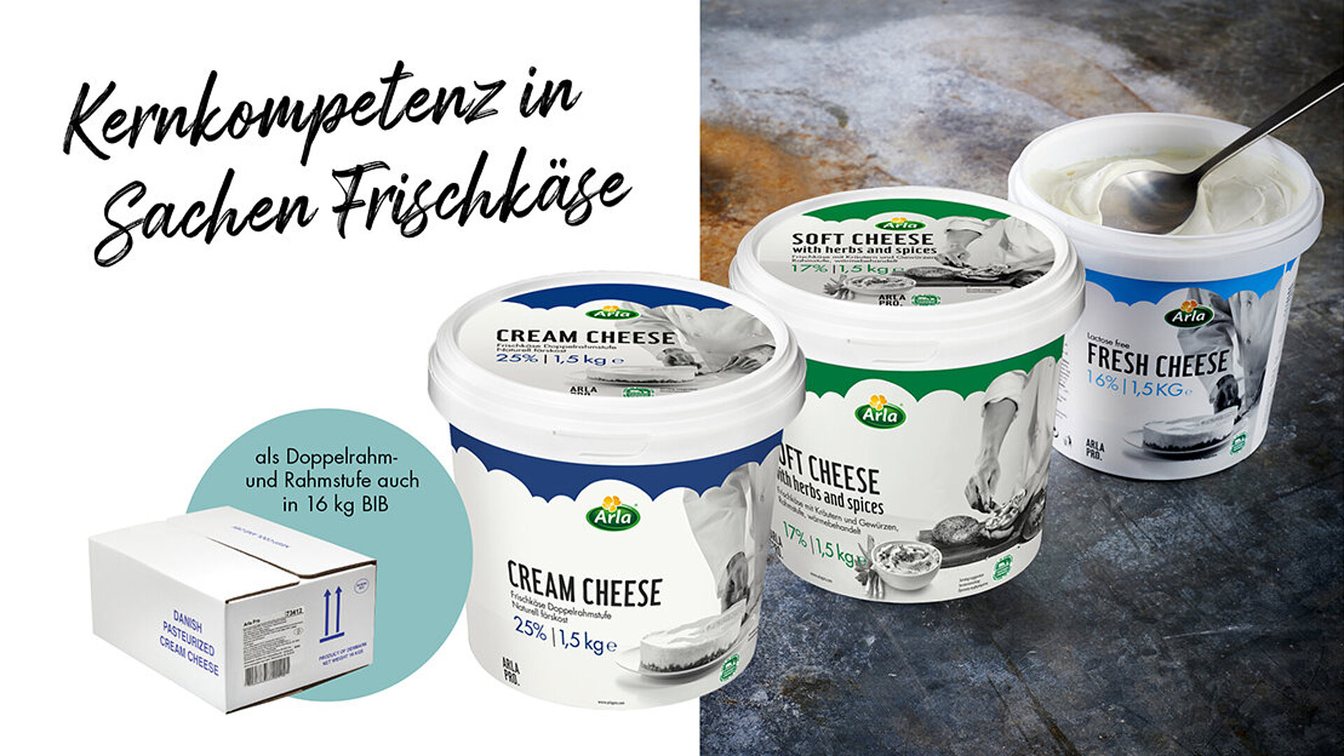 Arla Pro Cheese Varianten