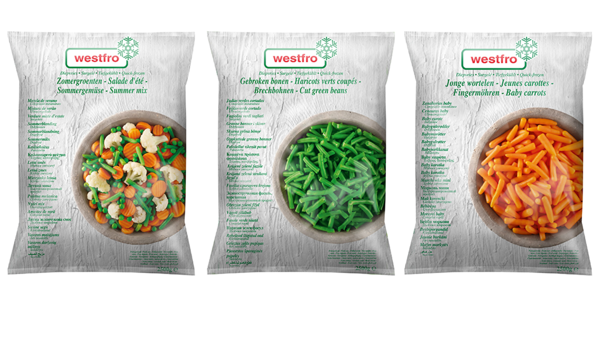 Westfro Tiefkühlgemüse