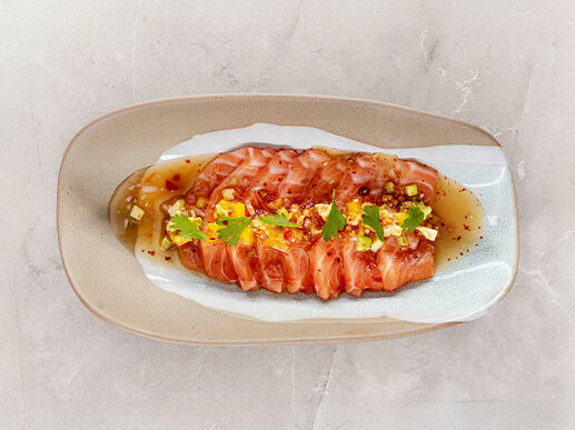 Lachs-Ceviche mit Avocado & Grapefruit von Sascha Stemberg