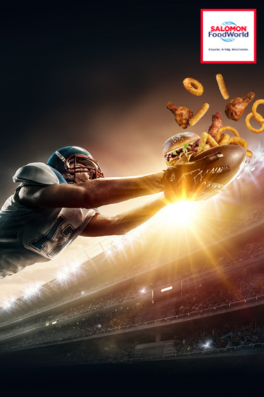 Touch down - Umsatz up! Tipps von SALOMON FoodWorld zum Superbowl