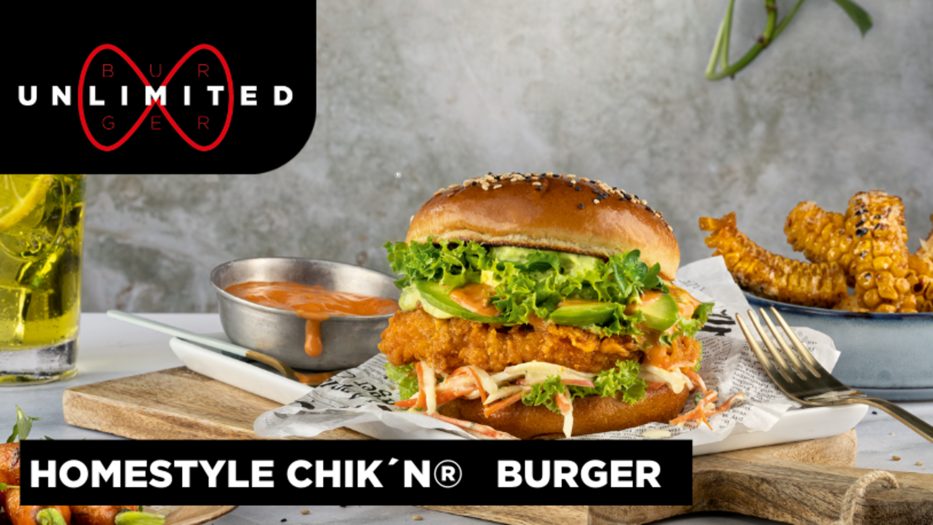 Homestyle Chik'n® Burger