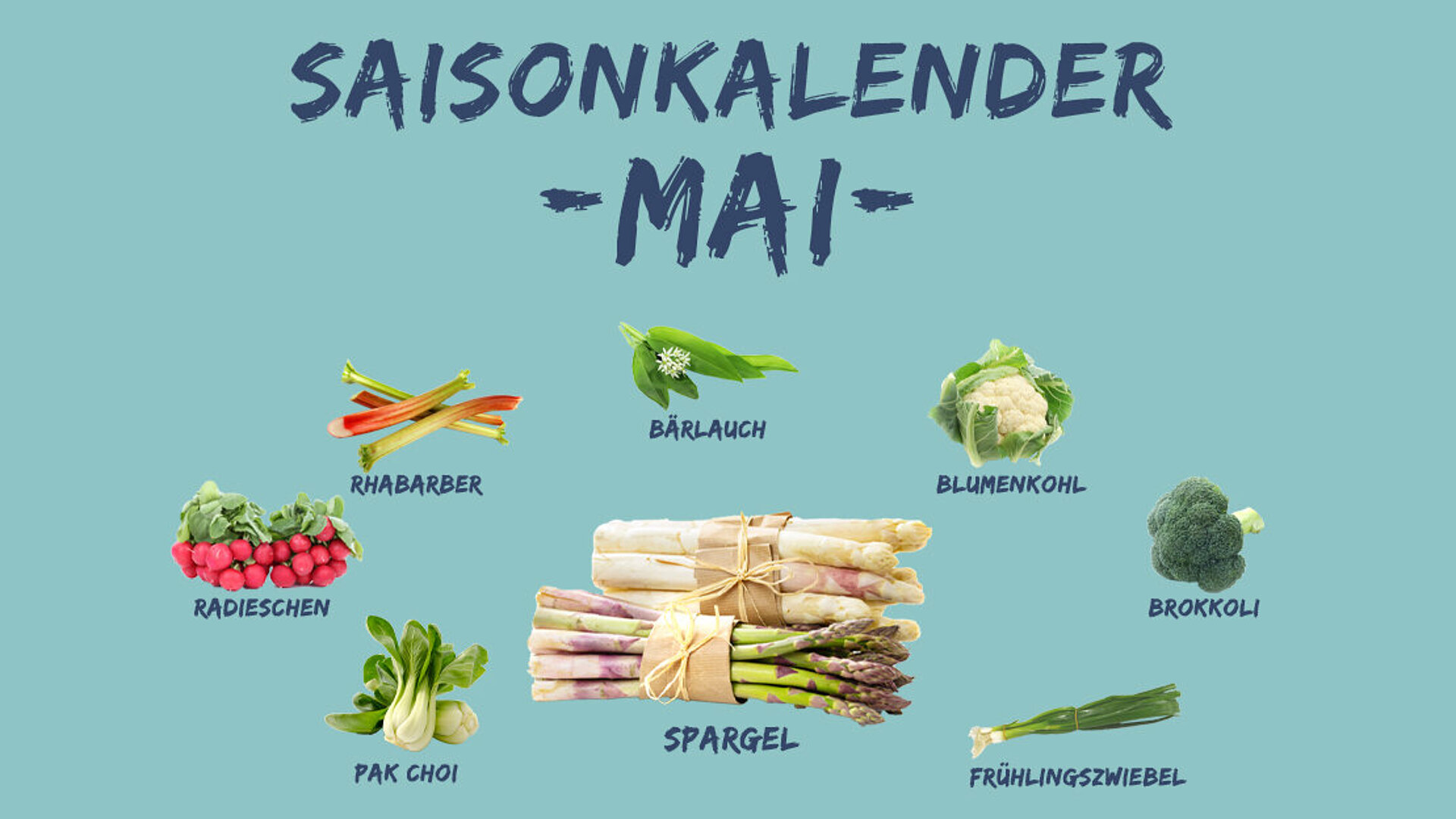 Saisonkalender Mai