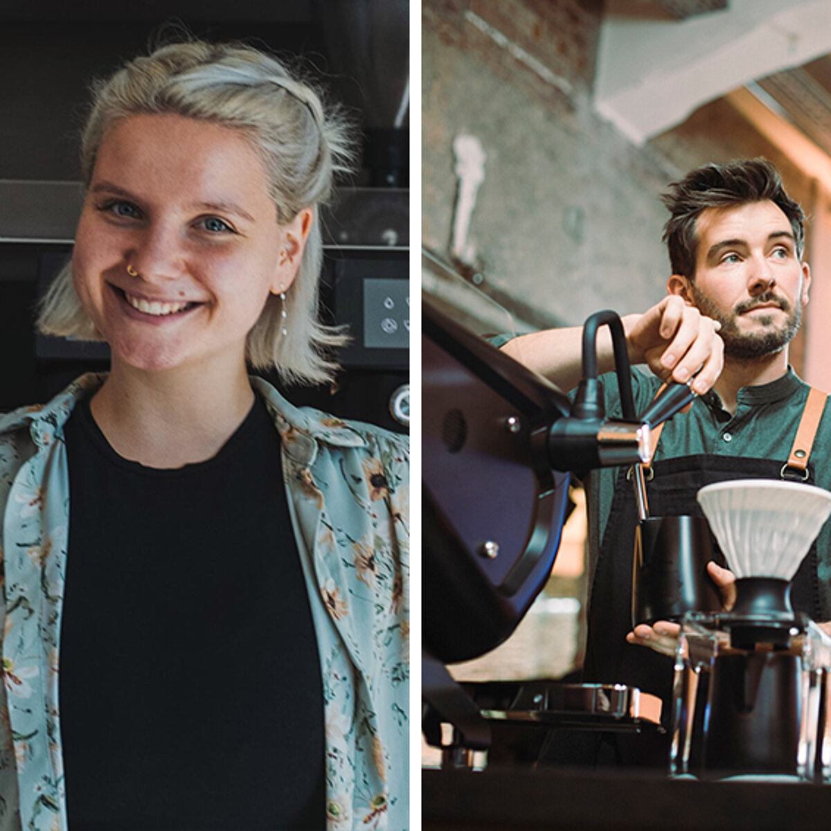 Barista-Battle mit Ella Marie Simon und Daniel Gerlach